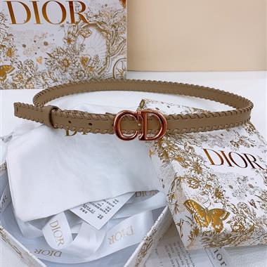 DIOR   2025新款時尚皮帶   2.0CM
