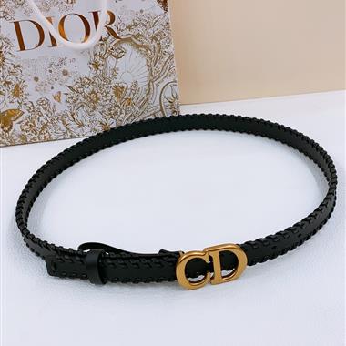 DIOR   2025新款時尚皮帶   2.0CM