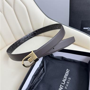 YSL   2025新款時尚皮帶   3.0CM