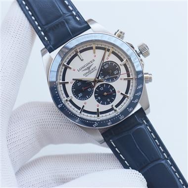 LONGINES   2025新款時尚休閒手錶  尺寸：42MM