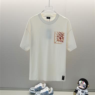 FENDI   2025夏季新款短袖T恤  尺寸偏大