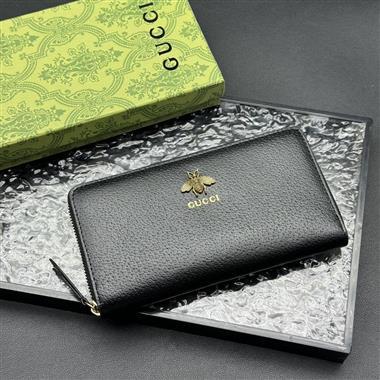 GUCCI   2025新款時尚皮夾 尺寸：19*10*2.5CM
