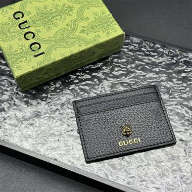 GUCCI   2025新款時尚皮夾 尺寸：10*7CM