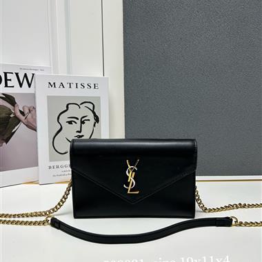 YSL   2025新款女生時尚皮夾 尺寸：19x11.5x4CM