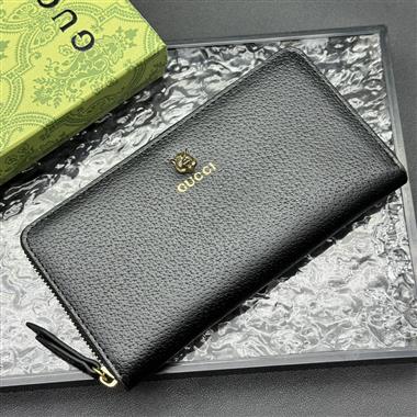 GUCCI   2025新款時尚皮夾 尺寸：19*10*2.5CM