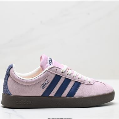 Adidas VL Court 2.0 防滑耐磨輕便低幫板鞋