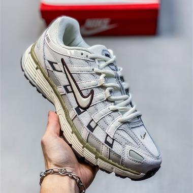 NIKE P-6000 系列低幫復古老爹風休閒運動舒適慢跑鞋