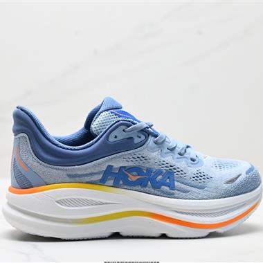 HOKA ONE ONE Bondi 9 復古舒適防滑耐磨 低幫 山地戶外跑步鞋