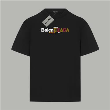 Balenciaga   2025夏季新款短袖T恤  尺寸偏大