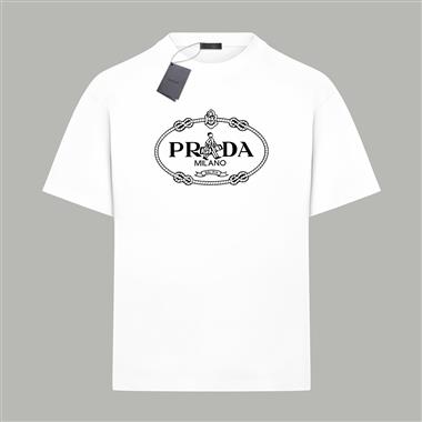PRADA   2025夏季新款短袖T恤  尺寸偏大