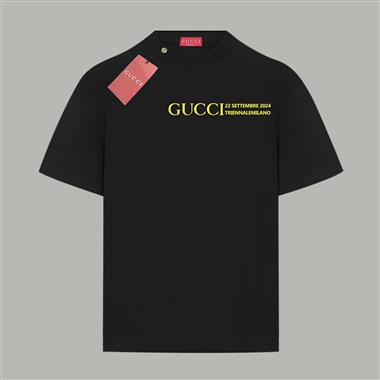 GUCCI   2025夏季新款短袖T恤  尺寸偏大