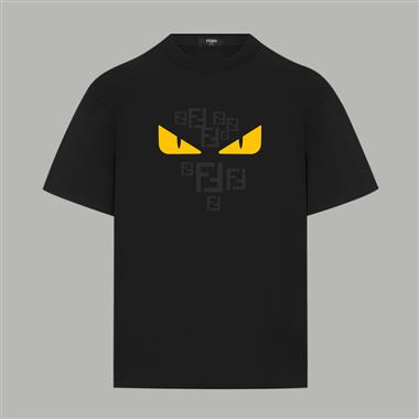 FENDI   2025夏季新款短袖T恤  尺寸偏大