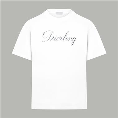 DIOR   2025夏季新款短袖T恤  尺寸偏大