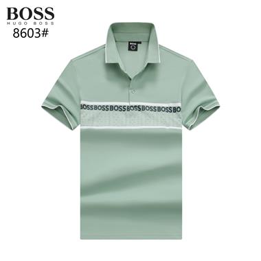 BOSS   2025夏季新款短袖POLO衫