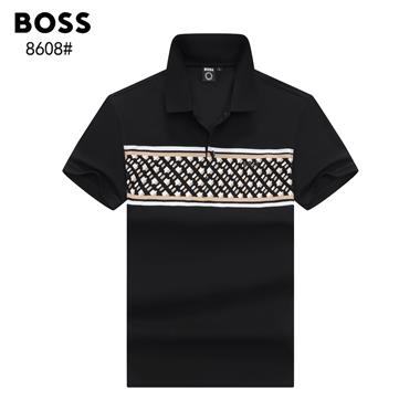 BOSS   2025夏季新款短袖POLO衫