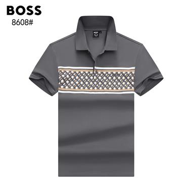 BOSS   2025夏季新款短袖POLO衫