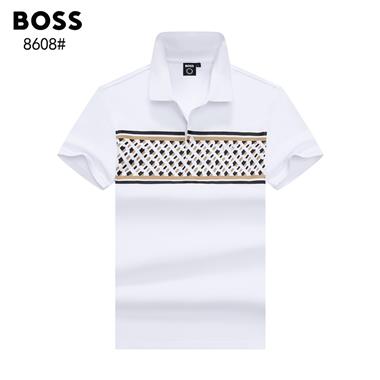 BOSS   2025夏季新款短袖POLO衫