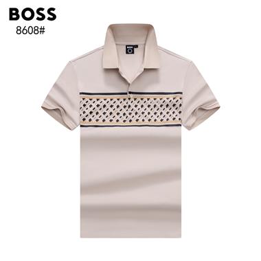 BOSS   2025夏季新款短袖POLO衫