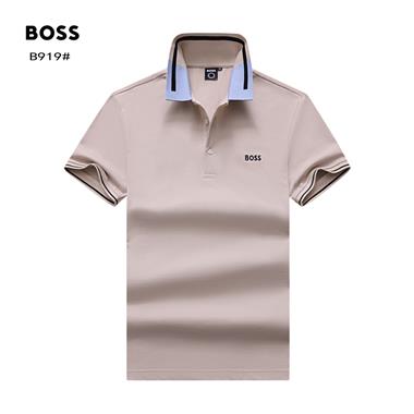 BOSS    2025夏季新款短袖POLO衫