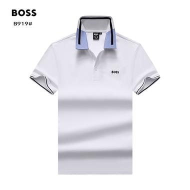 BOSS    2025夏季新款短袖POLO衫