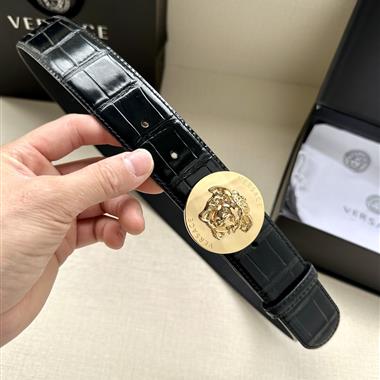 VERSACE   2025新款時尚皮帶  4.0CM