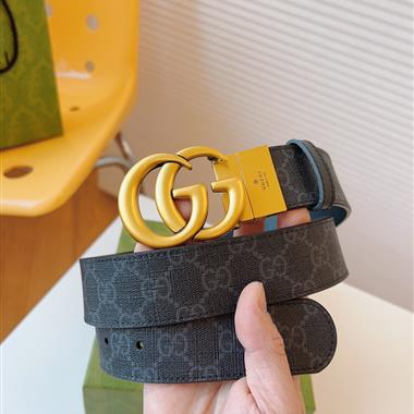 GUCCI   2025新款時尚皮帶 3.7CM
