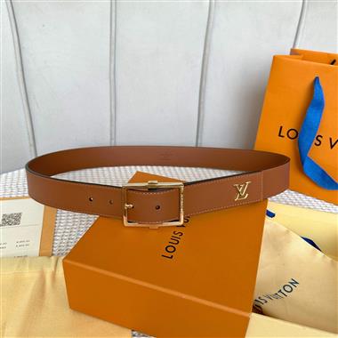 LOUIS VUITTON   2025新款時尚皮帶  3.5CM