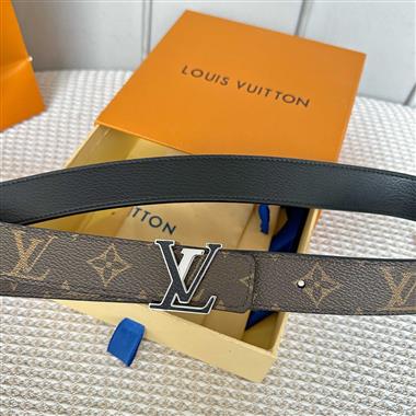 LOUIS VUITTON   2025新款時尚皮帶  3.0CM
