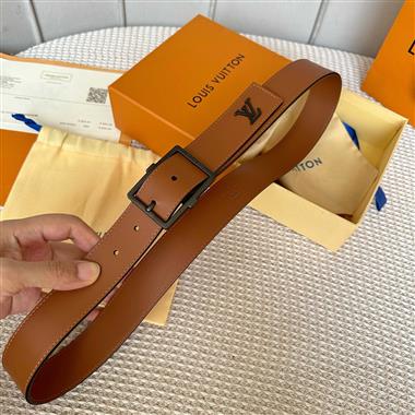 LOUIS VUITTON   2025新款時尚皮帶  3.5CM
