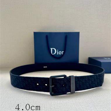 DIOR    2025新款時尚皮帶  4.0CM