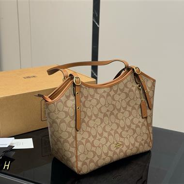 COACH   2025新款女生時尚包包 尺寸：32*24CM