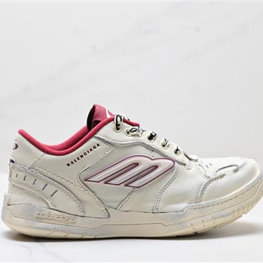Balenciaga Hamptons Worn-Out 圓頭系帶做舊低幫板鞋