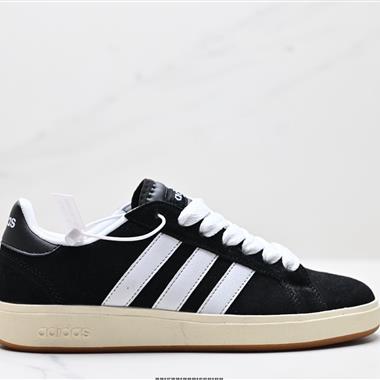 Adidas GRAND COURTBEAT Base 00S 休閒 耐磨 低幫 板鞋