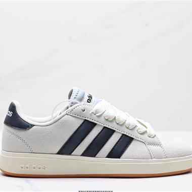 Adidas GRAND COURTBEAT Base 00S 休閒 耐磨 低幫 板鞋