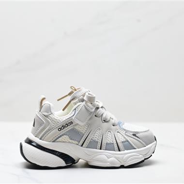 Adidas 百搭設計舒適 防滑透氣  兒童休閒鞋