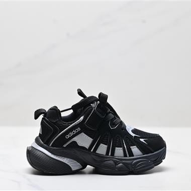 Adidas 百搭設計舒適 防滑透氣  兒童休閒鞋