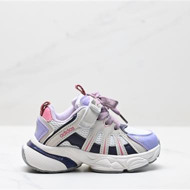 Adidas 百搭設計舒適 防滑透氣  兒童休閒鞋