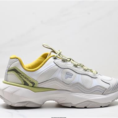 FILA 斐樂 GRAVEL 巖層鞋 潮流舒適百搭耐磨 低幫厚底增高老爹鞋