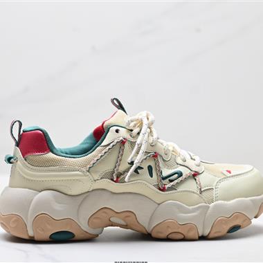 FILA 斐樂 FLUID 6 貓爪6.0 簡約舒適 防滑耐磨低幫老爹鞋