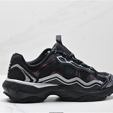 FILA 斐樂 GRAVEL 巖層鞋 潮流舒適百搭耐磨 低幫厚底增高老爹鞋