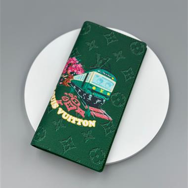 LOUIS VUITTON   2025新款時尚皮夾  尺寸：10*19*2CM