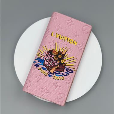 LOUIS VUITTON   2025新款時尚皮夾  尺寸：10*19*2CM
