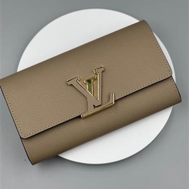 LOUIS VUITTON   2025新款時尚皮夾  尺寸：19*10.5*2.5CM