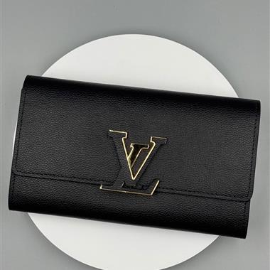 LOUIS VUITTON   2025新款時尚皮夾  尺寸：19*10.5*2.5CM