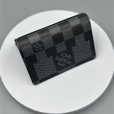LOUIS VUITTON   2025新款時尚皮夾  尺寸：7.5*11*1CM