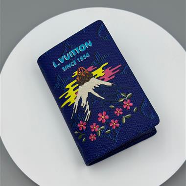 LOUIS VUITTON   2025新款時尚皮夾  尺寸：7.5*11*1CM