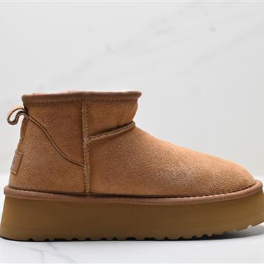 UGG 保暖增高 羊皮毛一體 舒適時尚百搭中筒 雪地靴