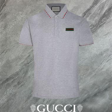 GUCCI   2025夏季新款短袖POLO衫