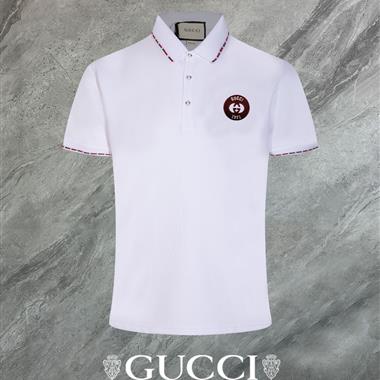 GUCCI   2025夏季新款短袖POLO衫