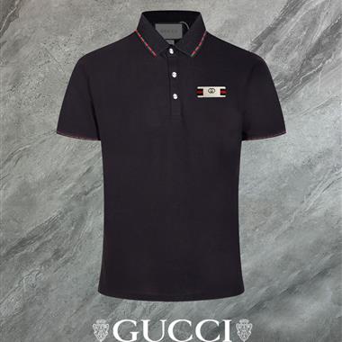 GUCCI   2025夏季新款短袖POLO衫
